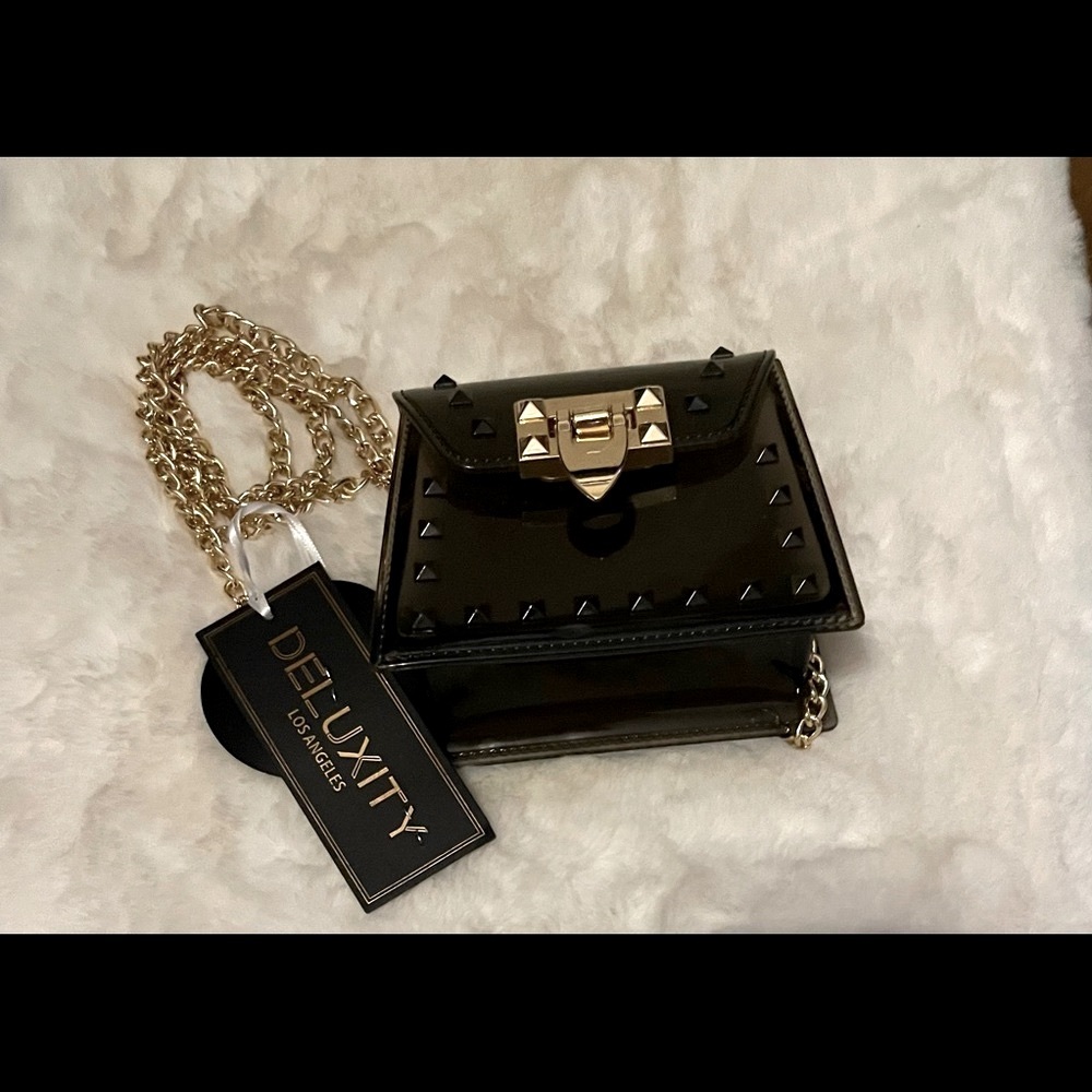 NWT Adorable small Deluxity Los Angeles jelly purse